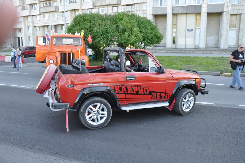 Заводская Нива 2121 кабриолет