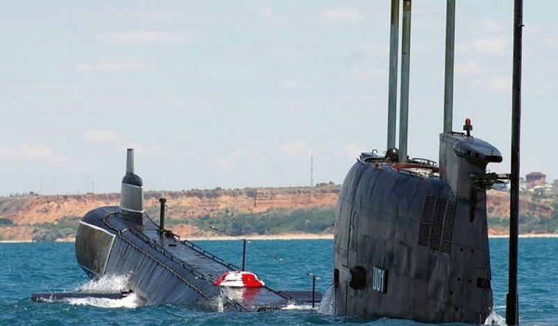 Украинская подлодка Запорожье
