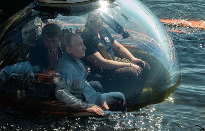 Путин погружение в батискафе 2019