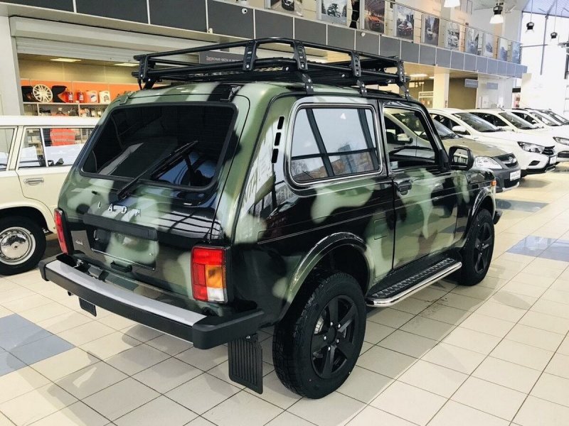 Lada ВАЗ 2121 4x4 камуфляж джунгли