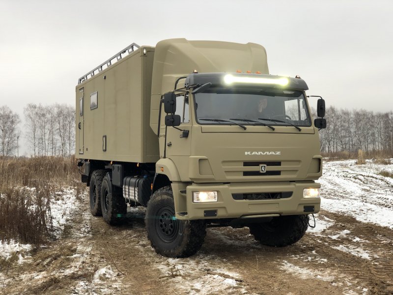 КАМАЗ 43118 премиум автодом с сауной