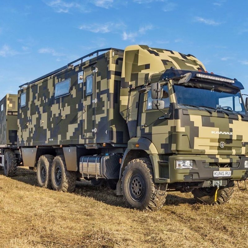 КАМАЗ 43118 кунг автодом