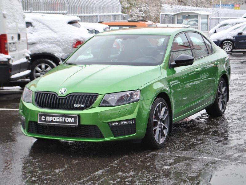 Skoda Octavia RS Green 2020