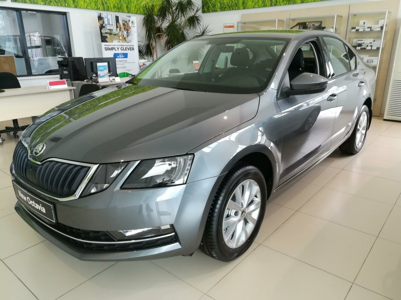 Skoda Octavia a7 серая