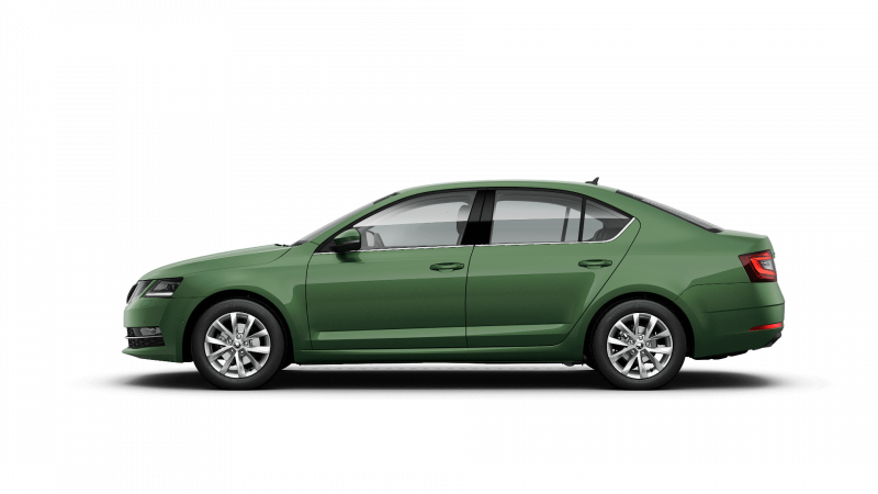 Skoda Octavia a7 Emerald Green