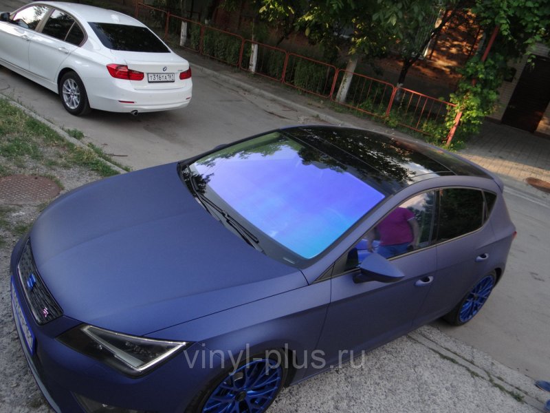 Avery Matte Metallic Night Blue