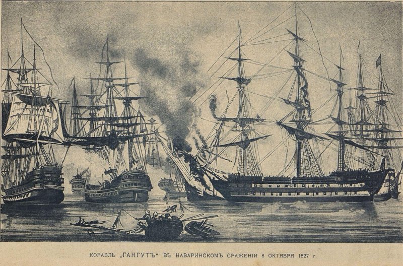 Сражение у мыса Гангут 1714 Боголюбов