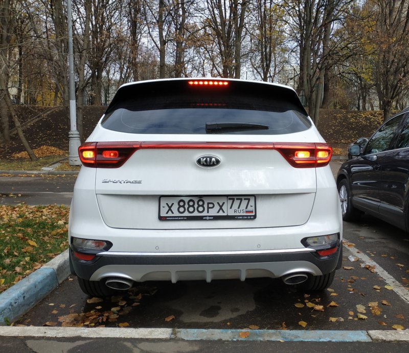 Kia Sportage 2019 задние фонари