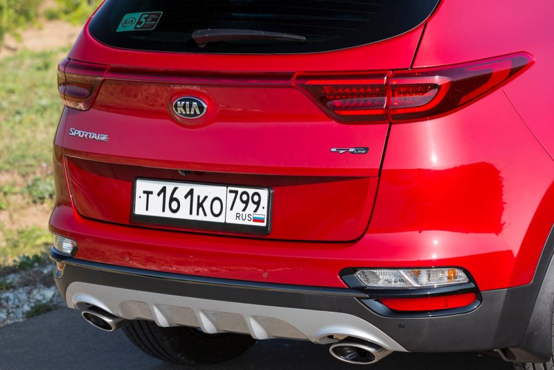 Kia Sportage 2019 сзади