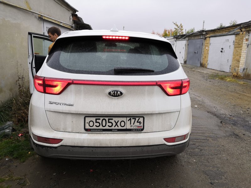 Sportage 4 2017 сзади