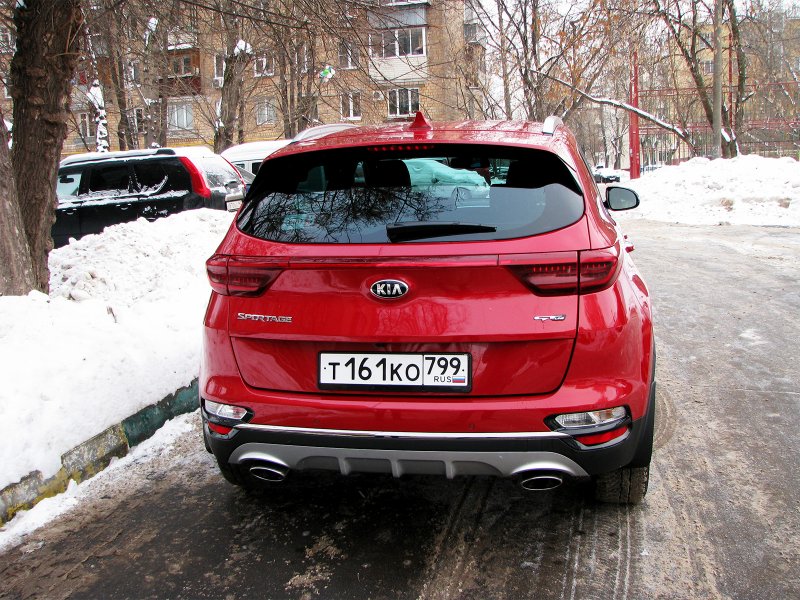 Kia Sportage 2019 сзади