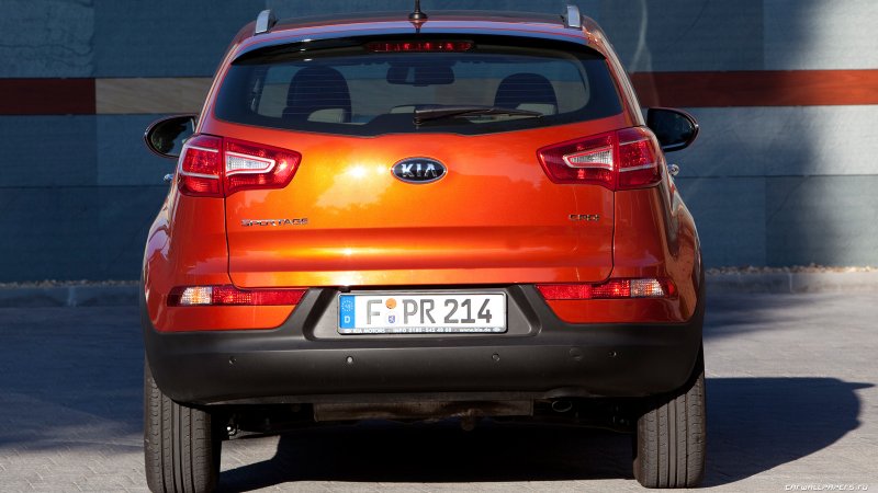 Kia Sportage 2011 сзади