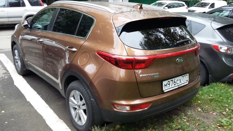 Kia Sportage 4 сзади