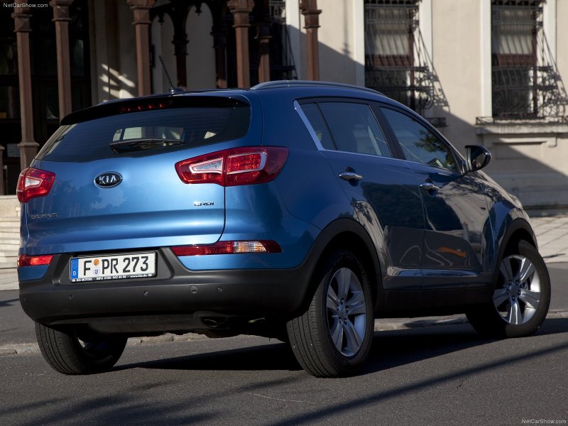 Sportage 2011 сзади