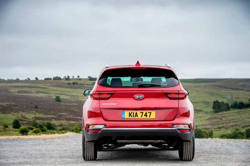 Kia Sportage 2018 сзади
