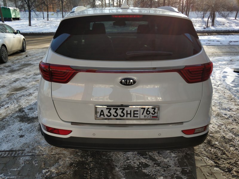 Kia Sportage задняя часть