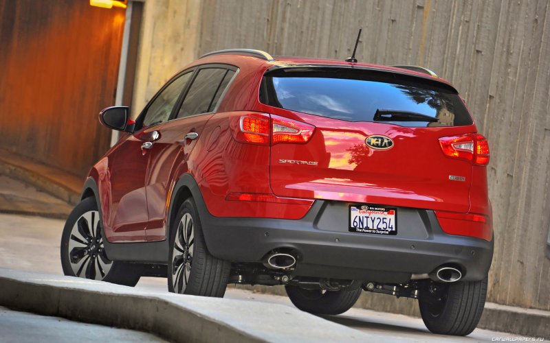 Kia Sportage 2011 сзади