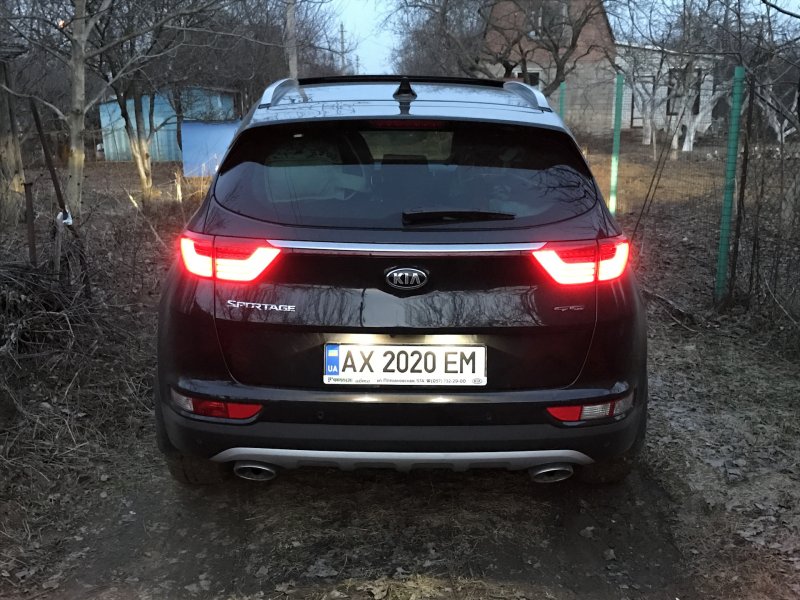 Kia Sportage 4 задний свет