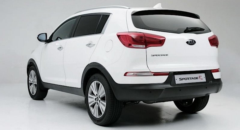 Kia Sportage сзади