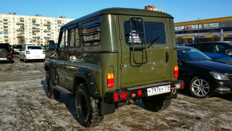 УАЗ Хантер военный