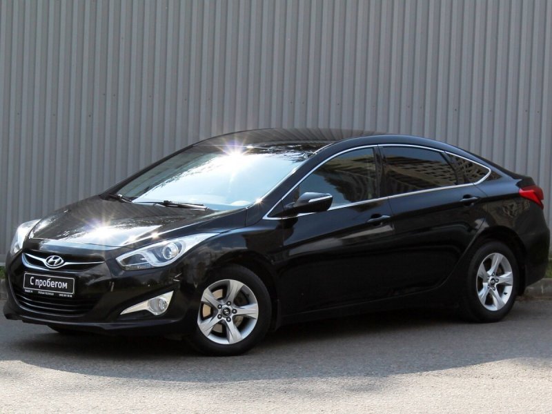 Hyundai Sonata 2012 черный