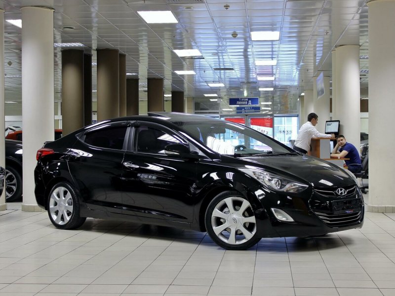 Hyundai Solaris черный