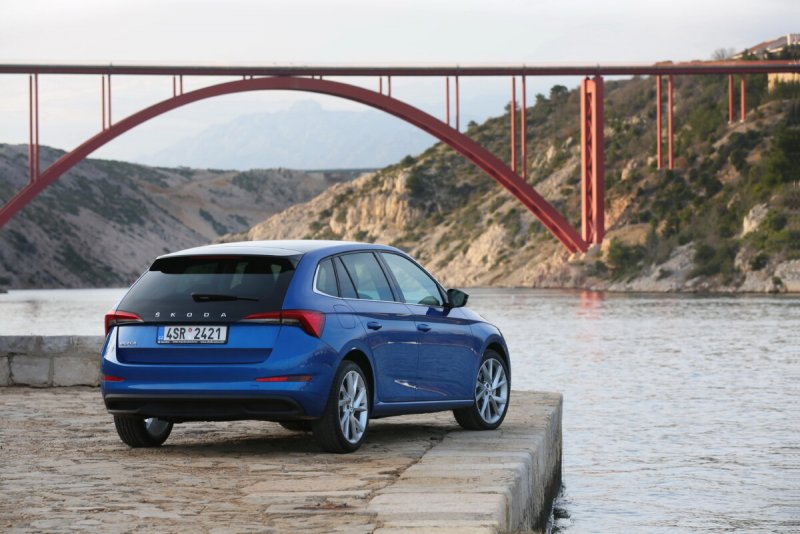 Новый хэтчбек Skoda Scala