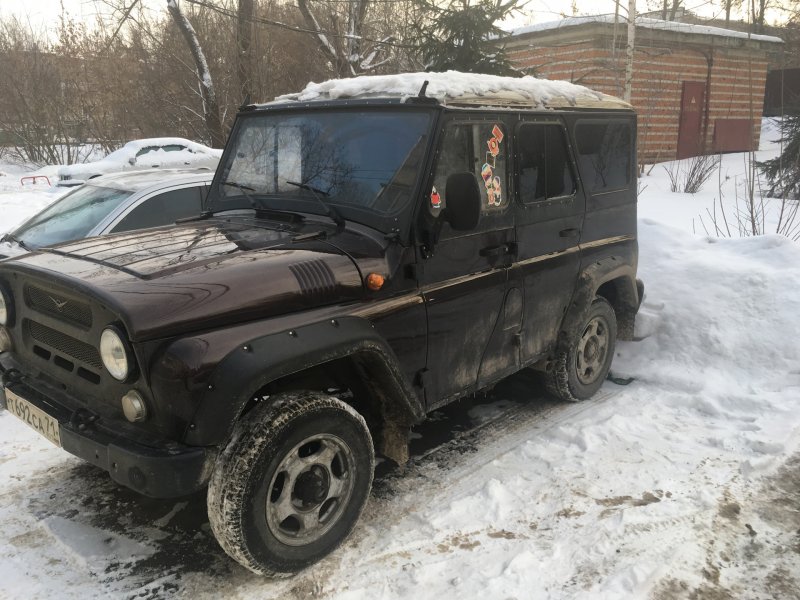 УАЗ Хантер и Гелендваген