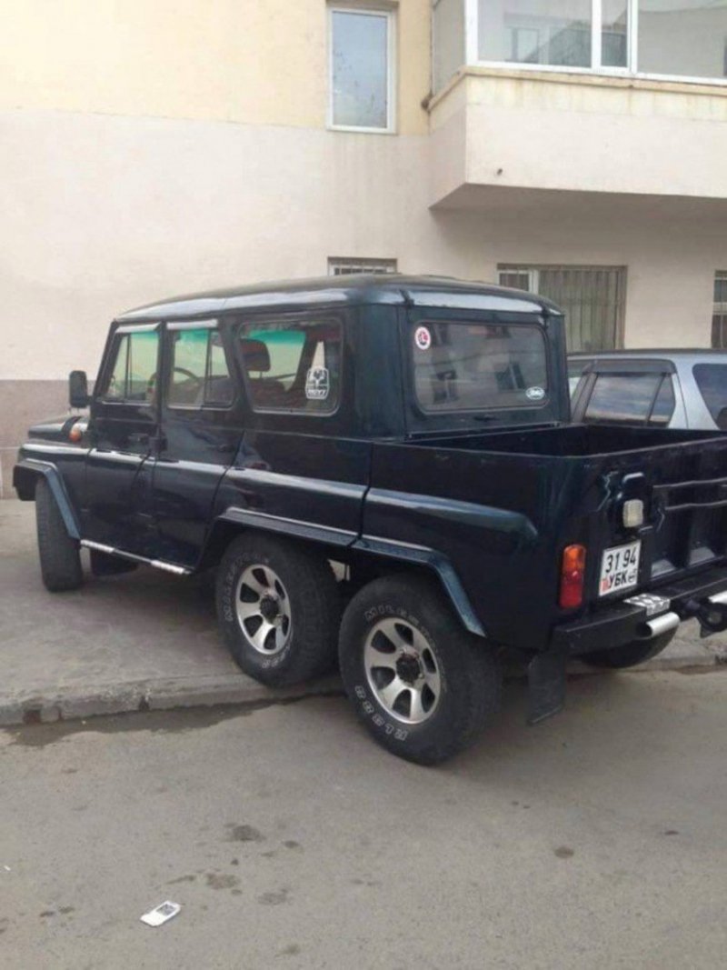 УАЗ Патриот под Гелик