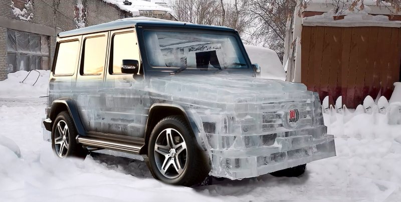 Ледяной Гелендваген