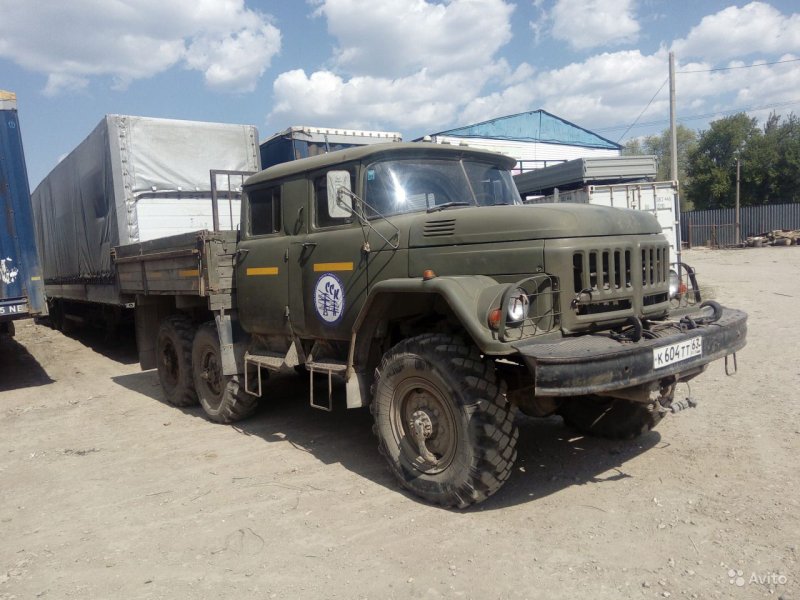 ЗИЛ 131 военный бортовой 2х2
