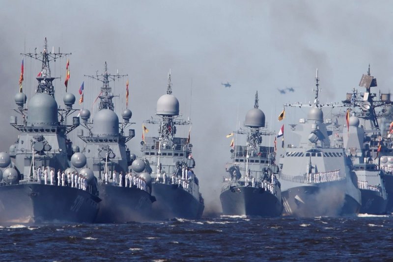 Корабли парада ВМФ В СПБ 2020
