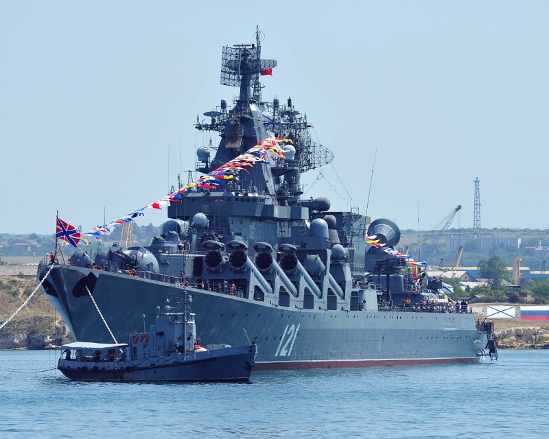 Крейсер Москва ЧМФ