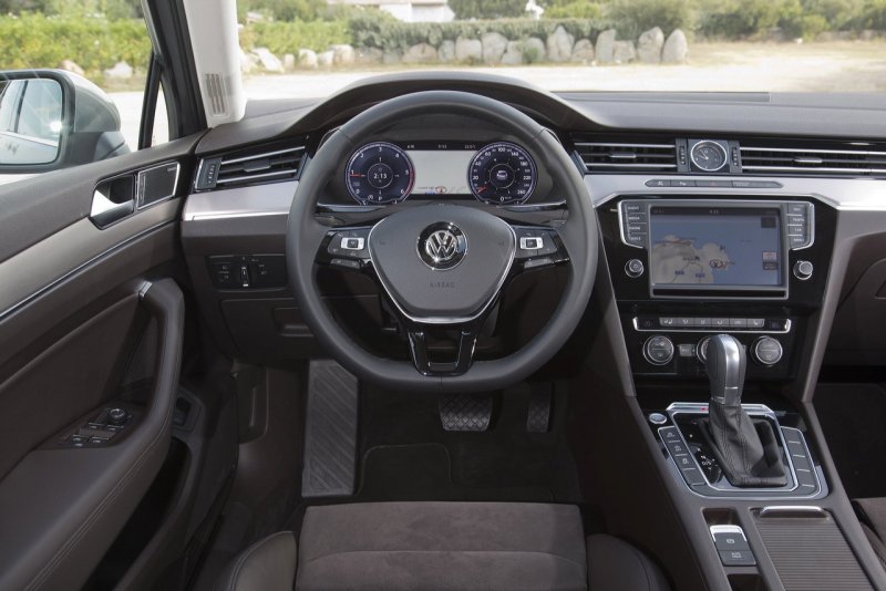 Volkswagen Passat b8 салон