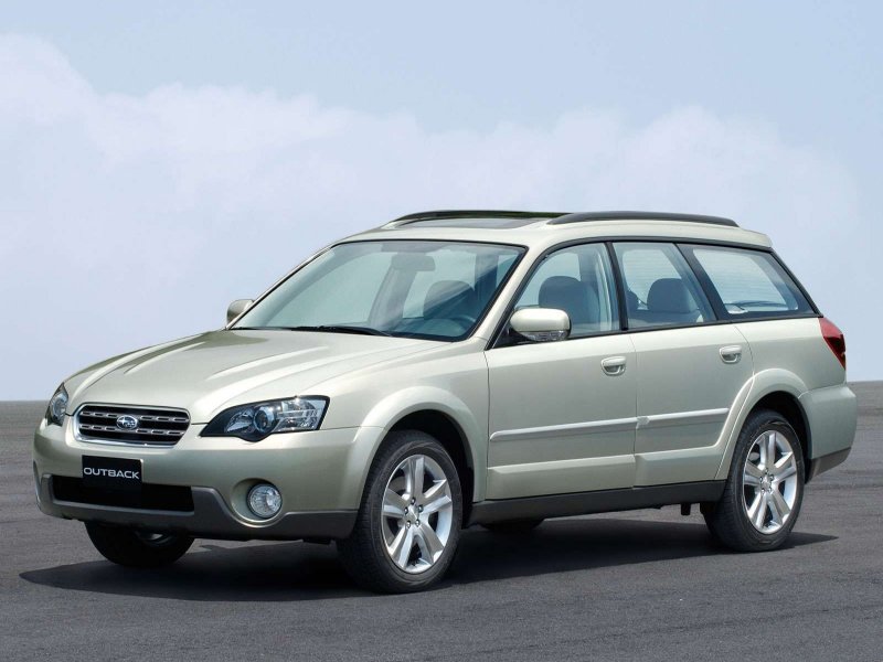 Субару Аутбек 2004