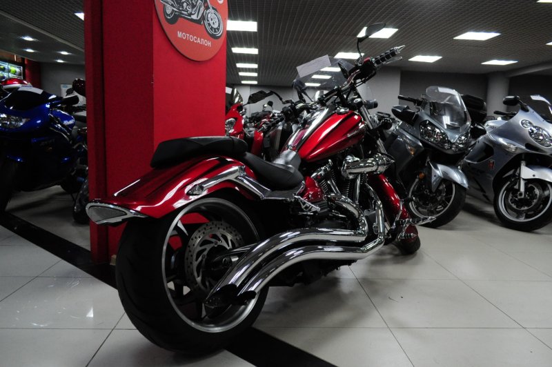 Руль на Yamaha xv1900 Raider