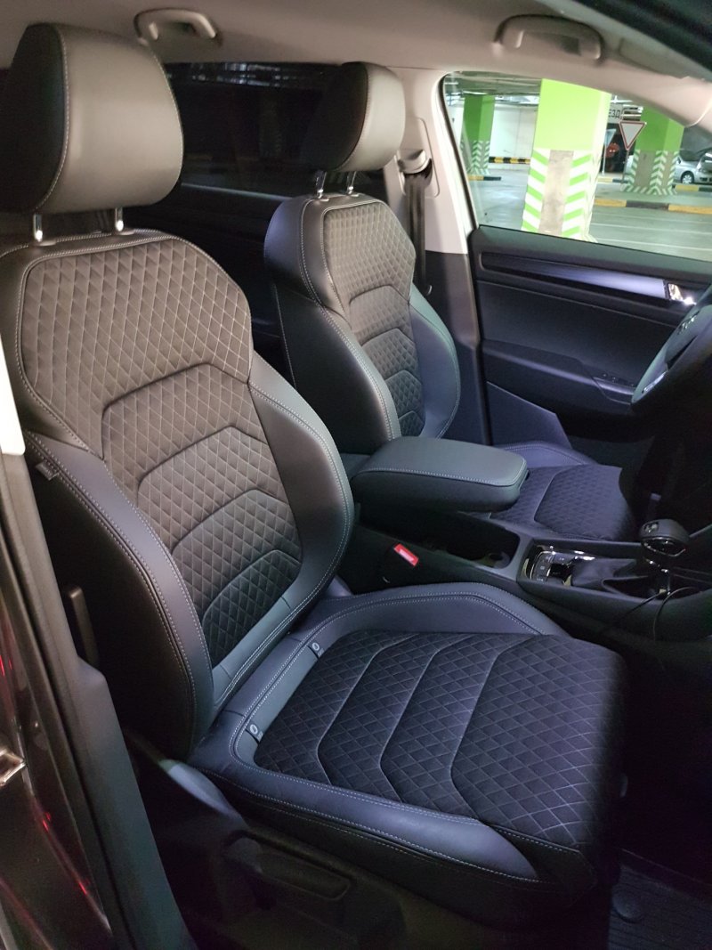 Skoda Kodiaq кожаный салон