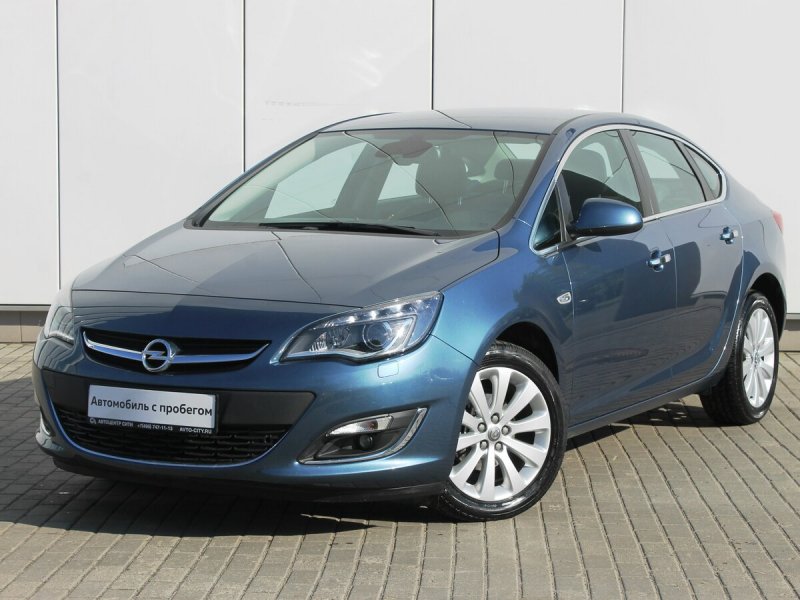 Opel Astra h 2007 синяя