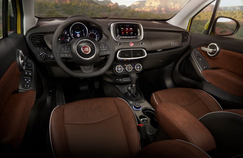Fiat 500x салон