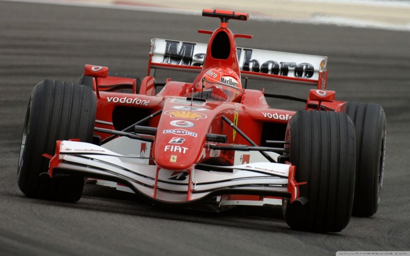 Болиды Ferrari f1