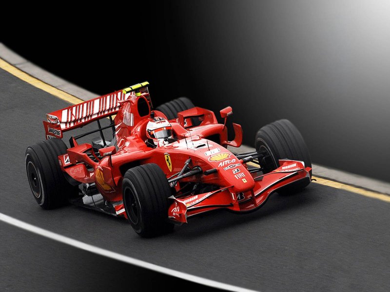 F1 машина Ferrari