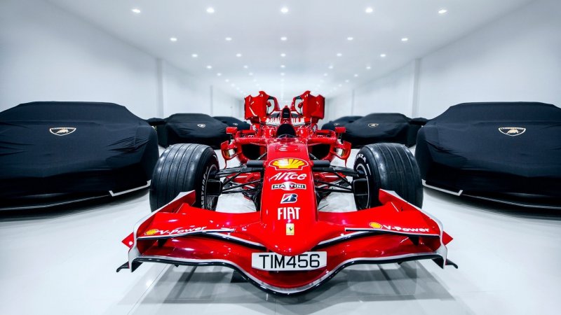 Болиды Ferrari f1