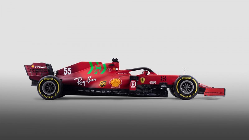 Болид Феррари 2021