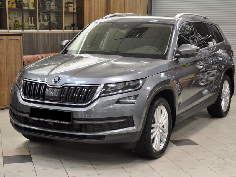 Škoda Kodiaq серый