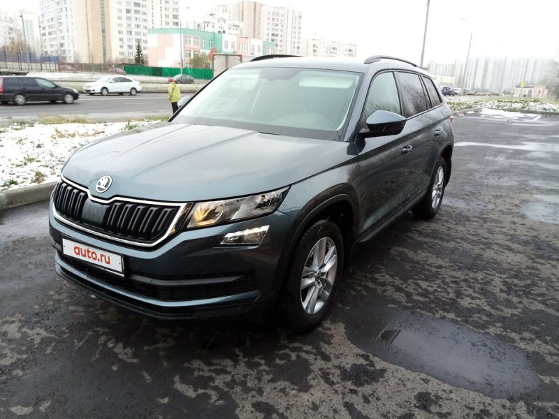 Skoda Кодиак серый