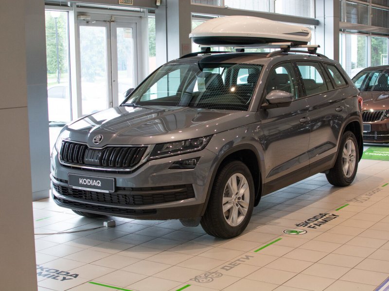 Škoda Kodiaq черный