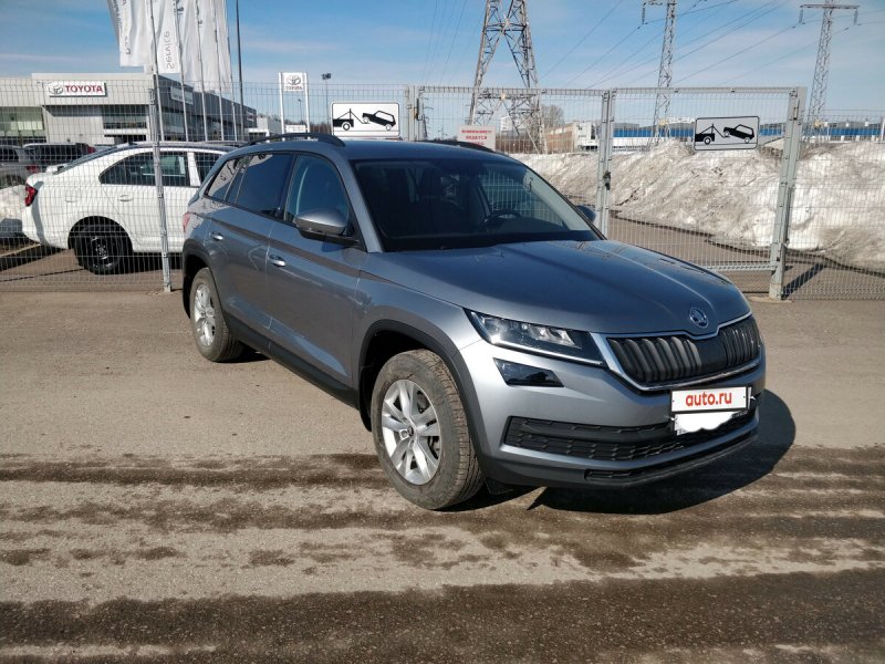 Quartz Grey Skoda Kodiak