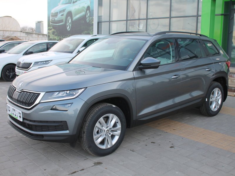Škoda Kodiaq серый