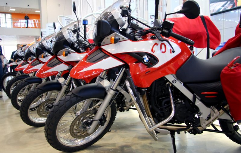 Пожарно-спасательный мотоцикл BMW f800gs