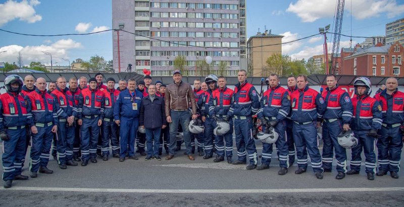 Пожарный мотоцикл Урал